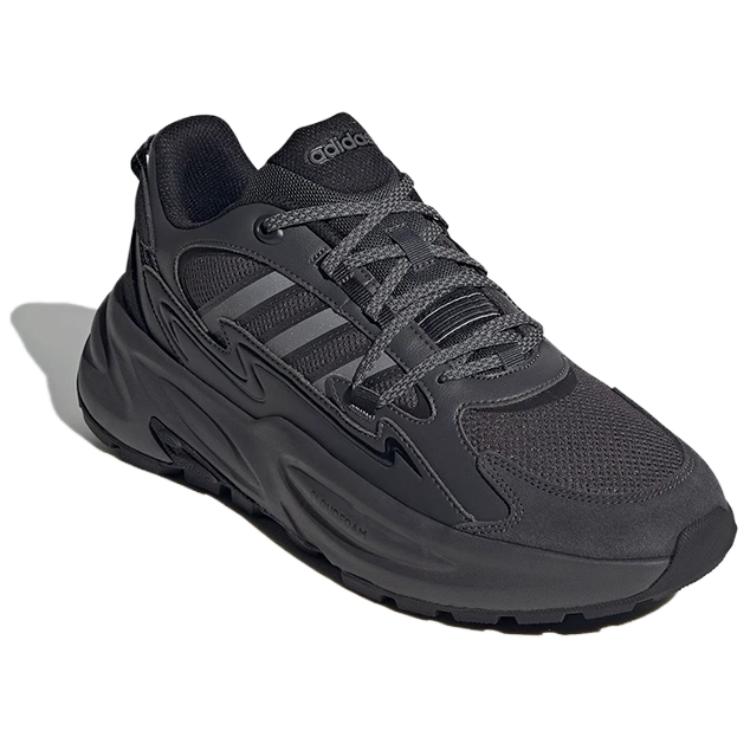 Adidas Ozwave Surge Comfortable Non-Slip Wear-Resistant Low-Top Casual Shoes Unisex Casual Shoes Black JR3192
