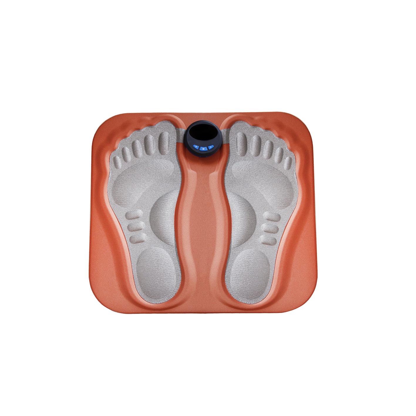 

Smart EMS Foot Massager: Microcurrent Meridian Acupoint Therapy Pad оранжевый