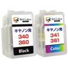 Canon Compatible XL Black Refill Ink for and Other More Yield Than Genuine 3-Year Warranty. BC-360 + BC-361 / BC-340 + BC-341 High-Yield (Pigment +