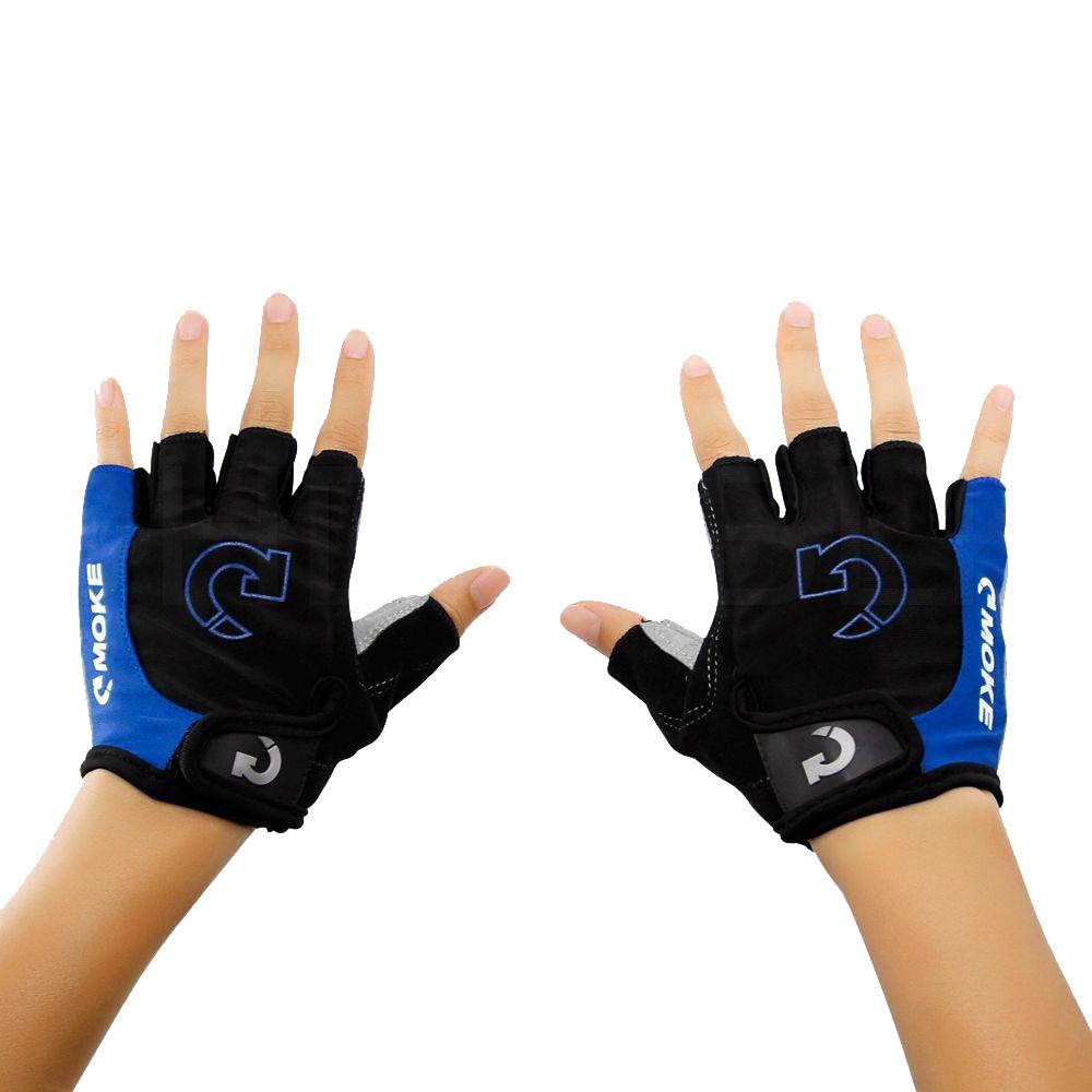 Sports Racing Cycling Motorcycle Bike Bicycle Gel Half Finger Gloves S M L XL