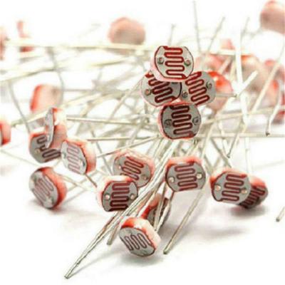 30Pcs Photoresistor Ldr Cds 5Mm Light-Dependent Resistor Sensor Gl5516 Arduino