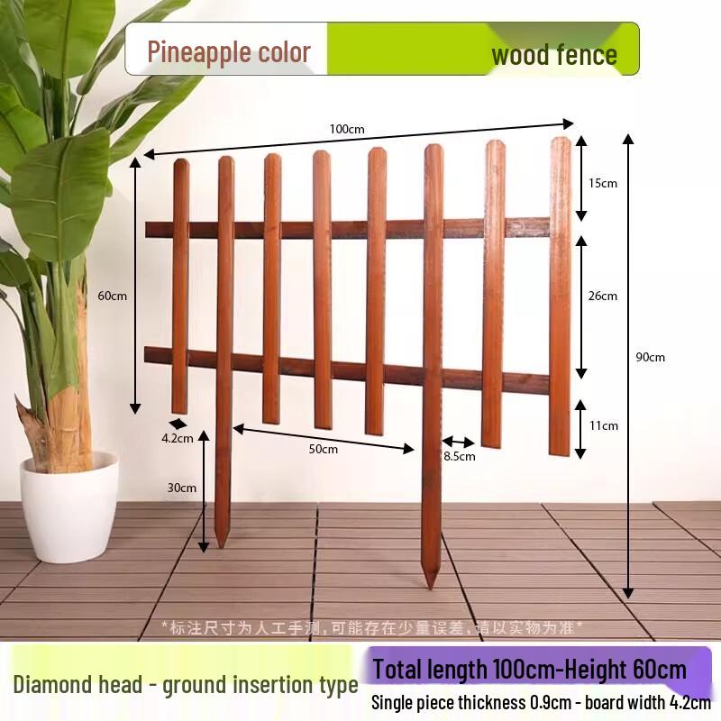 

Merbau Solid Wood Outdoor Garden Fence Panel