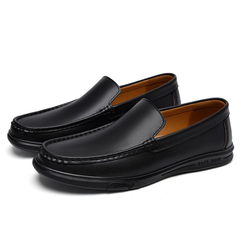 Fashion Classic Handmade Mens Loafers Slip on Dress Shoes Comfortable Casual Business Shoes Leisure Walk Male Driving Shoe New Moccasins