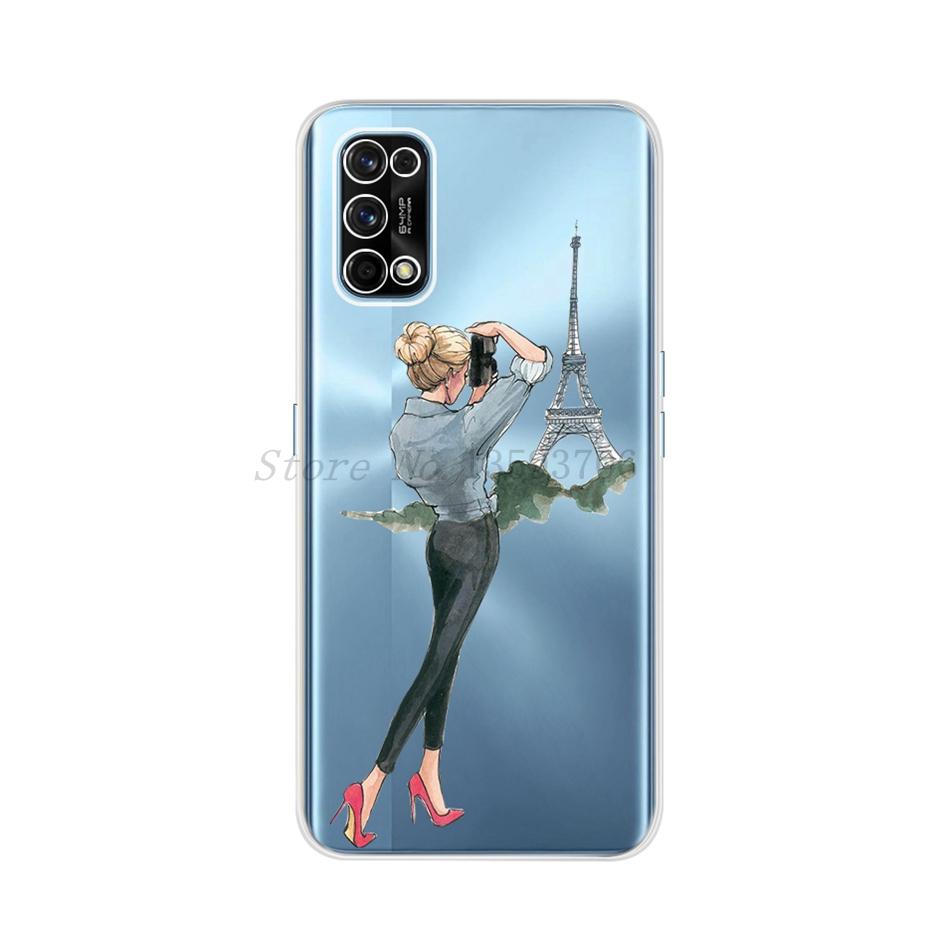 

For Realme 7 Pro Case Fashion Phone Cover Soft Back Cases for OPPO Realme7 Pro Silicone Case Realme 7 Bumper Realme 7Pro RMX2170 Realme 7 Pro