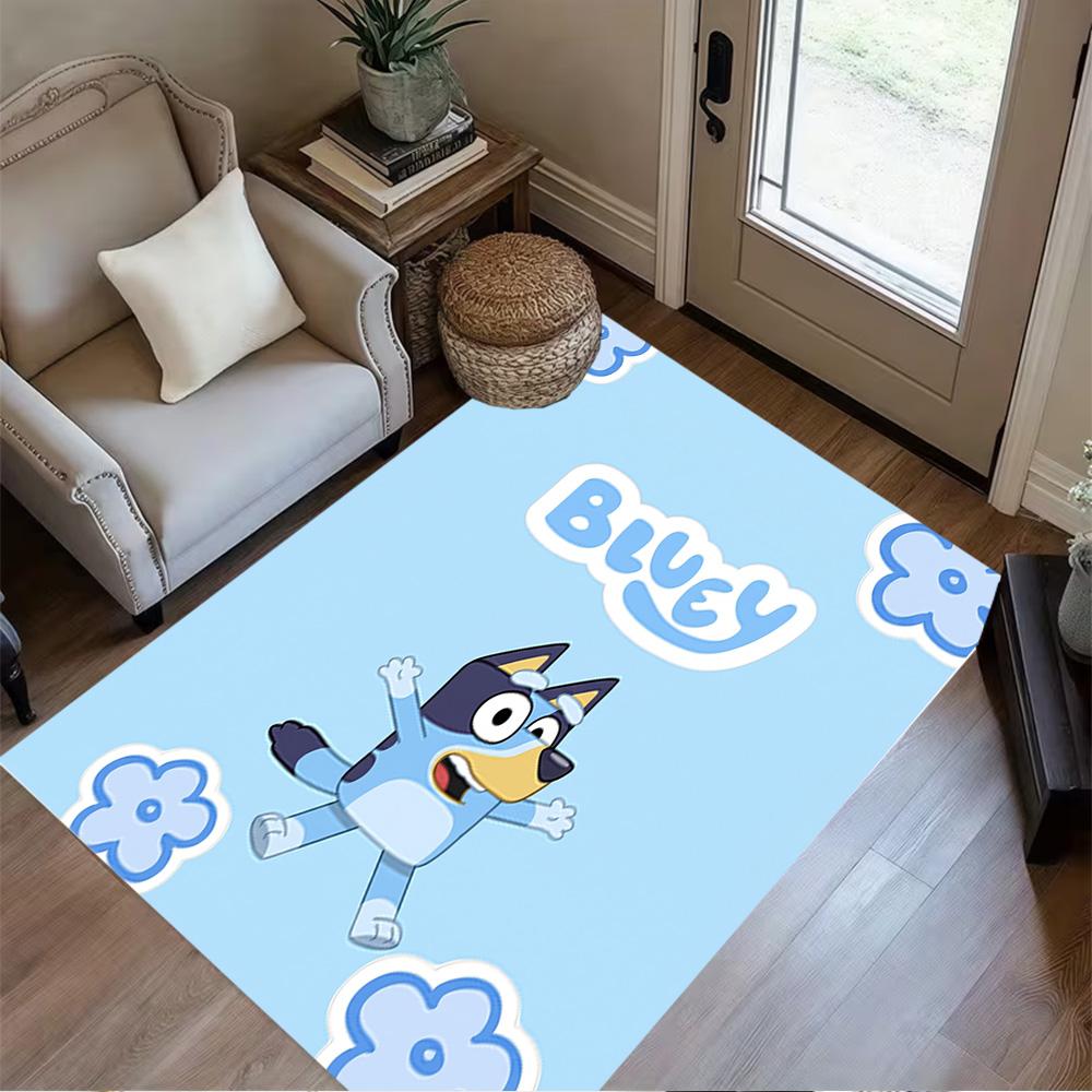Fox Friends Adventure Area Rug Design for Decorate room Game Room Entryway Kitchen Antislip Carpet Office home decor