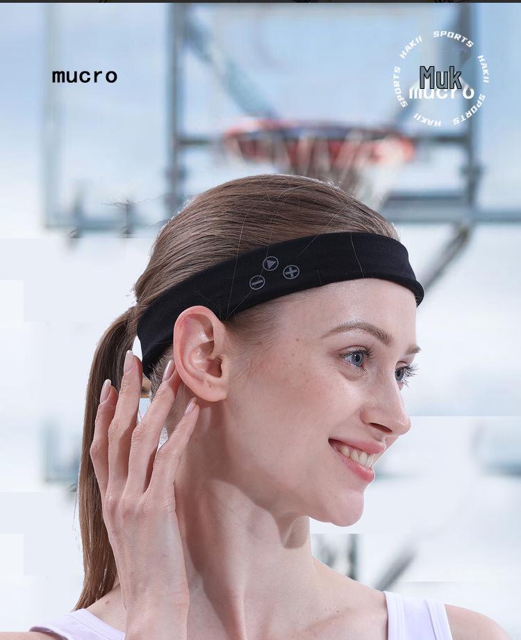 Wireless Bluetooth Yoga Headband Earbuds & Sleep Eye Mask with Ultra-long Standby