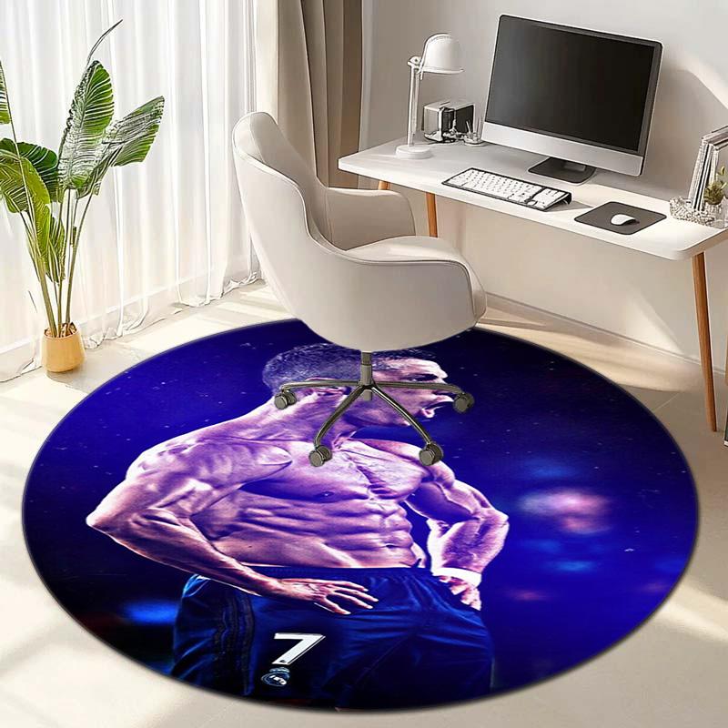 Cristiano Ronaldo Portugal Football Glory Carpet Home Decor Suitable For All Seasons Office Chair Cushion Room Doormat