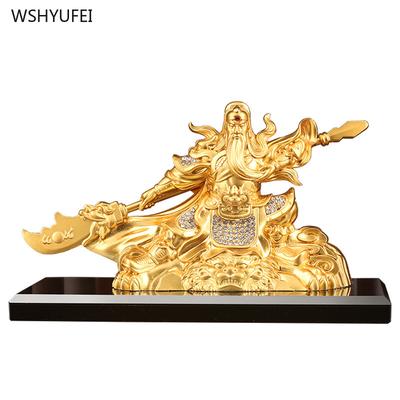 Automobil-Ornamente Legierung Guan Gong Auto-Innendekorationen Wu Caishen Duftblock Wohnungseinrichtung Feng Shui Geschenk