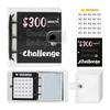 25 Envelopes Money Saving Challenge Binder Mini Cash Saving Budget Book to
