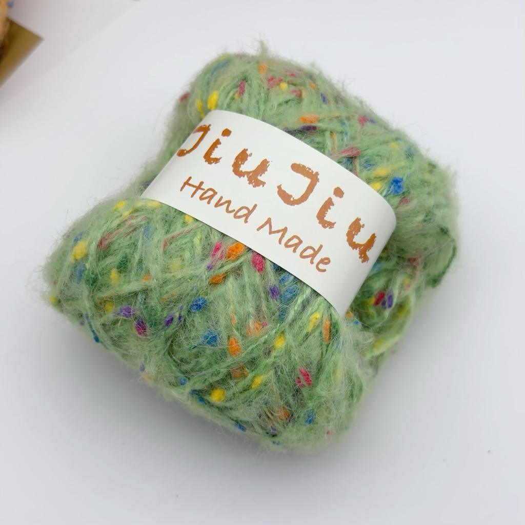 250g Yarn Handmade Wool Gypsy Ball Color Knitting Rough Mix Plush Yarn Ball Crochet Designer Sewing Sweater Accessories