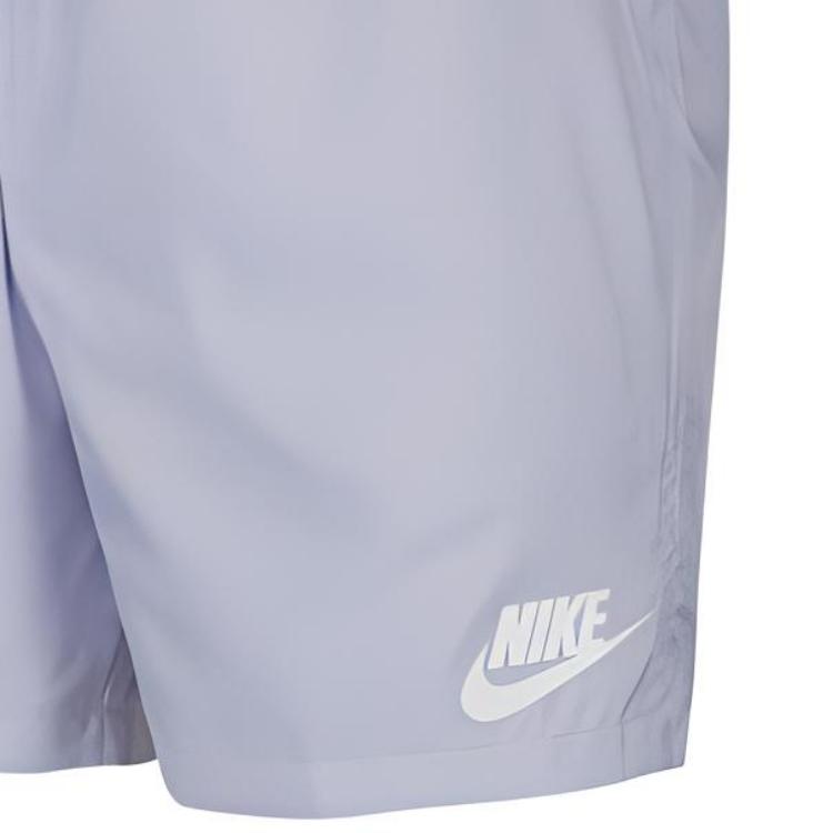 Nike Sportswear Woven Breathable Shorts Men Bottoms Light-Purple AT5289-508