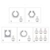 Round Shaped Epoxy Resin Molds for Vase Plant Propagation Station Hydroponic Flower Vase Silicone Mold DIY Epoxy Casting