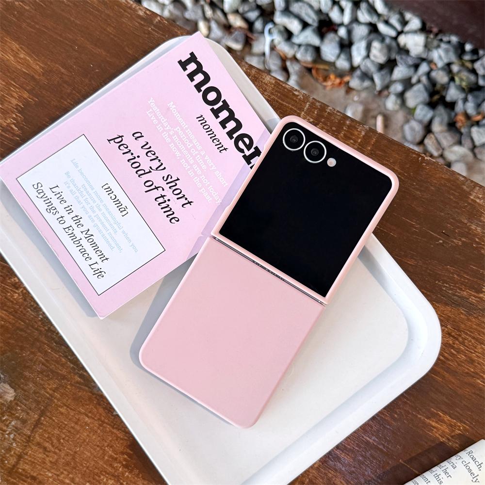 Custodia Originale in Silicone Liquido Morbido Per Samsung Galaxy Z Flip 7 6 5 Colori Caramella Opaca Antiurto Copertura Ultra Sottile Flip7