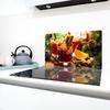 GLASS PROTECTIVE PLATE FOR STOVE 90x52 DRINK
