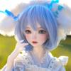 50cm Men's Mini Sex Doll Blue Eyes Girlfriend Anime Loli Masturbation Cup Adult Erotic Sex Toy