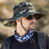 Foldable Bucket Hat for Adult Teenagers Wide Brim Foldable Fisherman Hat Spring Summer Anti-uv Hat Camouflage Design