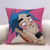 GGorillaz Band  Doublesided print Pillow Case for Sofa Living Room Home office Decor Protective Cover