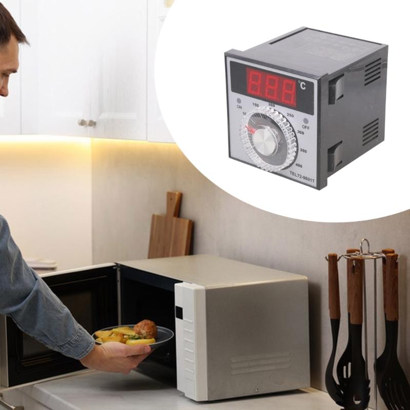 Professional 10A/30A 220V/380V Microwave Temperature Controller Protective Energy Saving Kitchen Appliance Part