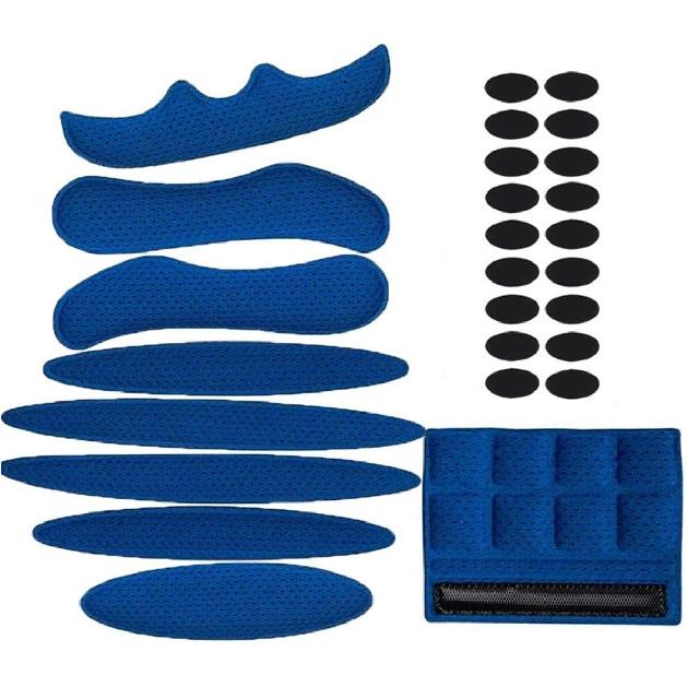 Helmet Padding Kit, Bicycle Replacement Universal Foam Pads Set for Bike Motorcycle Cycling Helmet