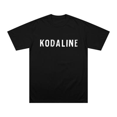 Kodaline Rock Indie Ban T-shirt Logo Argent Coton Pur Haute Qualité Col Rond Manches Courtes T-shirt Femme Unisexe Hauts Graphiques Rétro