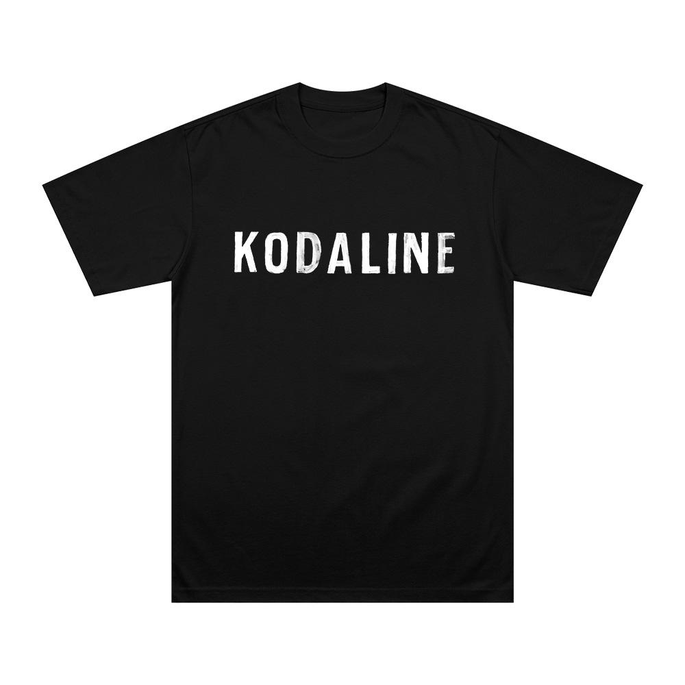 

Kodaline Rock Indie Ban Silver T-shirt Pure Cotton Round Neck Short Sleeve Tee Women Men Retro Graphic Tops XS чёрный