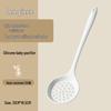 White Silicone 5-Piece Kitchen Utensil Set