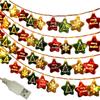 1.5M 10-Light Christmas String Lights for Holiday Decorations