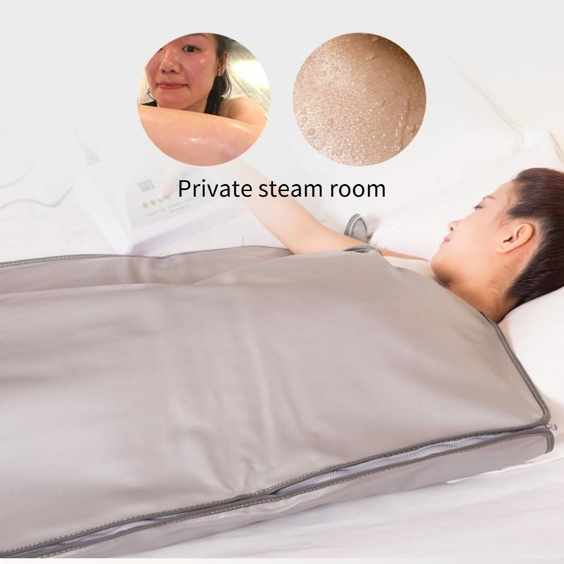 Far Infrared Heating Detoxification Blanket Home Beauty Salon Sweat Steaming Blanket Boost Metabolism Sauna Device