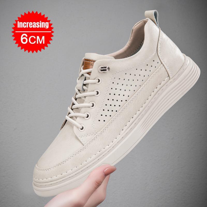 Scarpe Rialzanti Nascoste da 6cm 8cm per Uomo Scarpe con Rialzo da Inserire Scarpe Rialzanti Chunky per Donna Sneakers Aumenta Altezza Scarpe Casual Migliorative