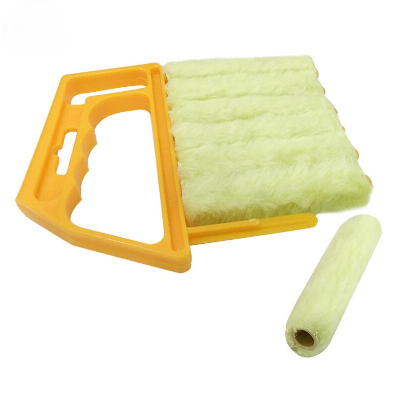 Creative Microfibre Venetian Blind Blade Cleaner Air Conditioner Duster Cleaning Brush Window Shade Shutters Wizard Cleaner Tool