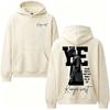 Rapper Kanye West Telling Truth Is Crazy in A World Full of Lies Graphic Hoodies Unisex Casual High Quality Hoodie Sweatshirt