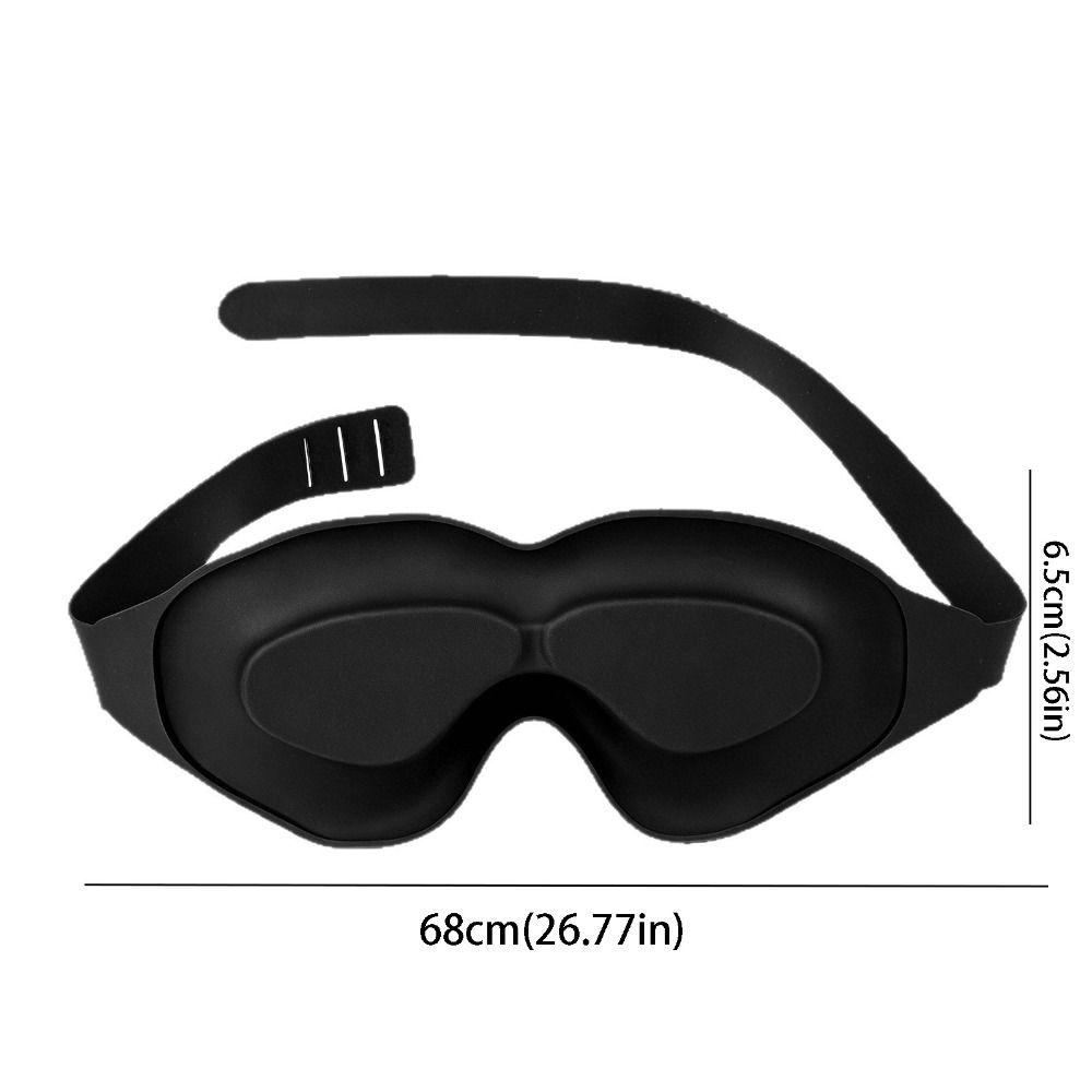 Comfortable Dry Eye Sleep Mask Moisturizing Silicone Eyeshade 3D Stereoscopic Eyeshade  Sleep