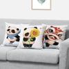Cute Panda Chair Sofa Pillowcase Decoration Bedroom Cushion Cover Home Sofa Decoration Pillowcase