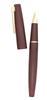 Gullor Color Fountain Pen Simple Converter and Gift Box Gold Extra Fine Nib Red X80, Design, Included, Clip, (0.38mm),