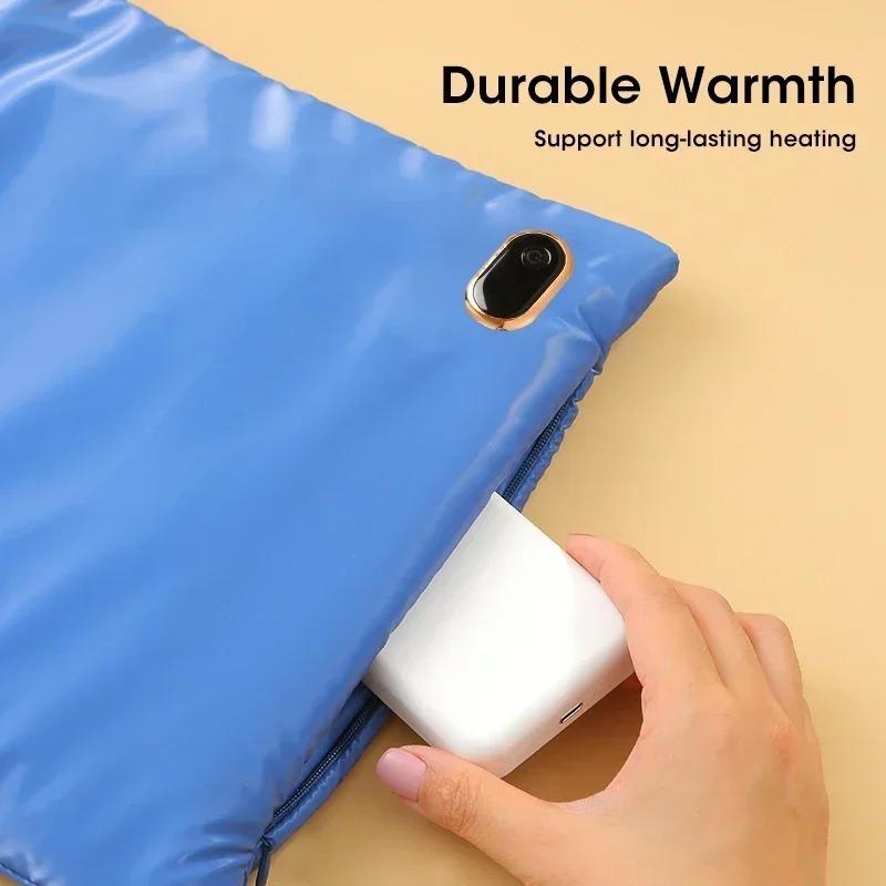 Multifunctional Electric Hand Warmer Heating Pad Graphene Flannel for Home Fast Heating Warm Hands and Feet Winter Use