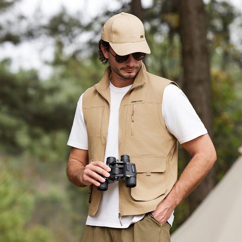 JEEP Multi-Pocket Sleeveless Utility Vest