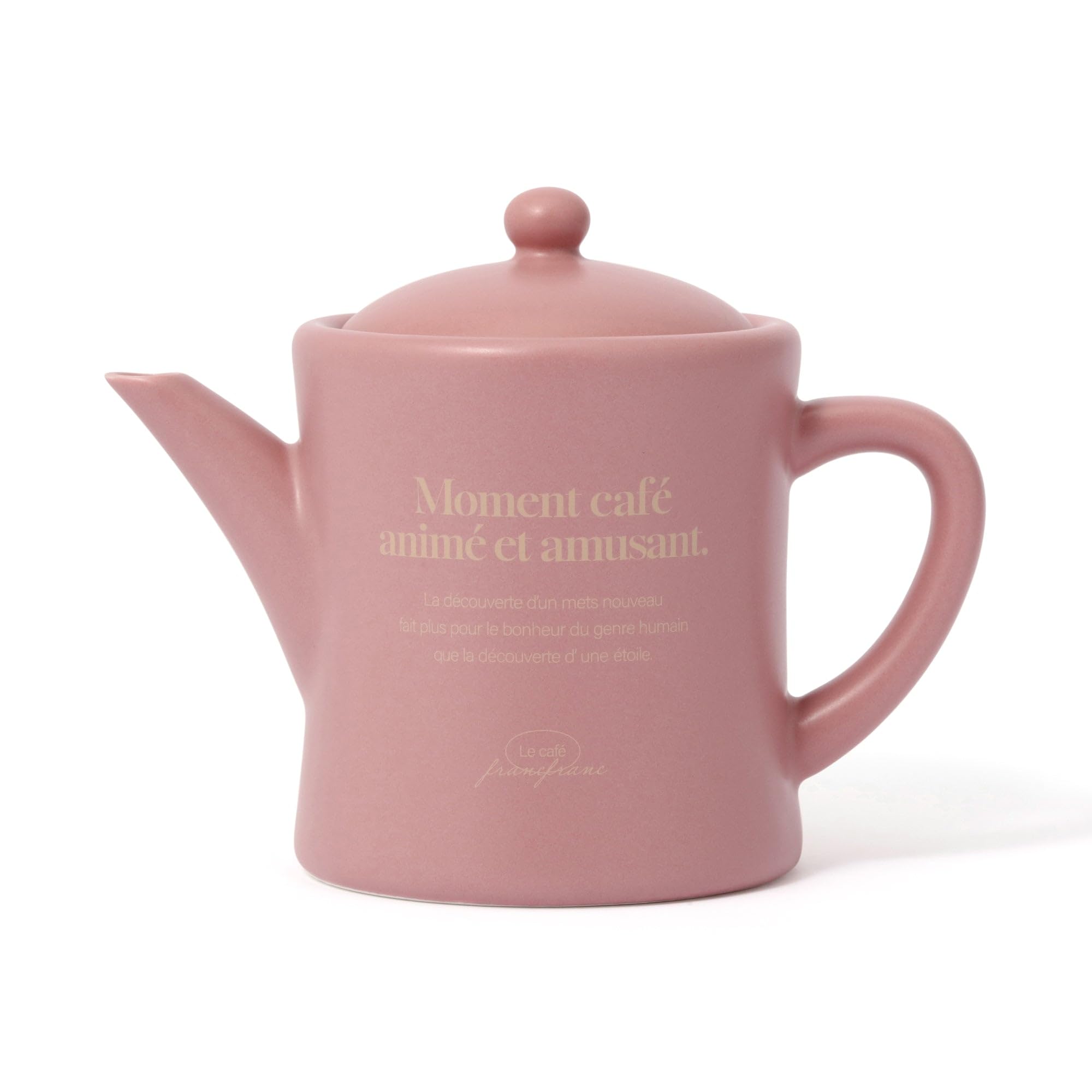 

Francfranc Le Cafe Teapot, Pink