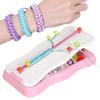 Girls Hand Rope Knitter Set Children Toys Color Bracelet Making Braiding Material Sensory Training Crafts Toys Gift Girls Games