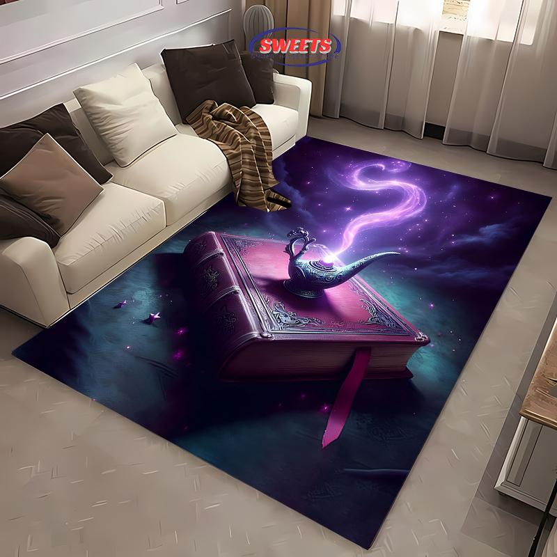 Dream Wishing Light Carpet Bedroom Living Room Kitchen Floor Rugged Children's Room Non-slip Mat Home Decor Nice Gift for Friend