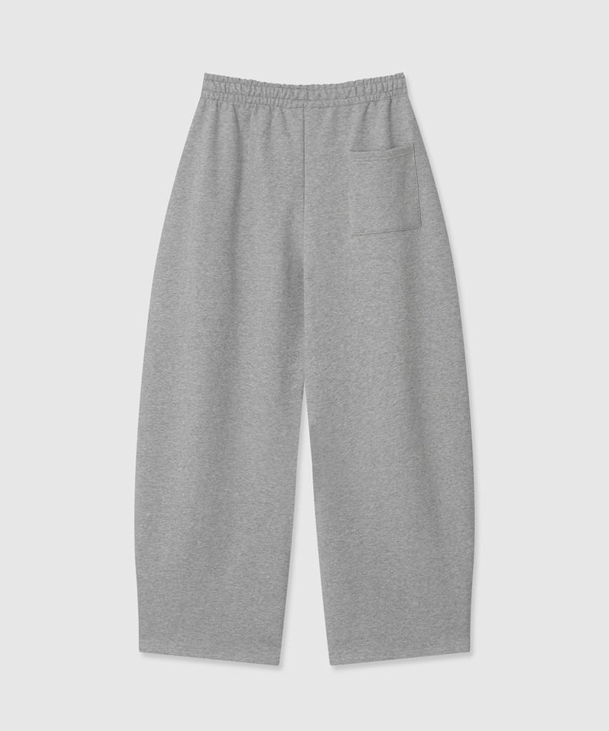 Eoneolleokodeu Curved Sweatpants (2 Colors)