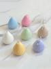 1pc-Geometric Pear Shaped Candle Silicone Mold Diy Handmade Soap Aromatherapy Gypsum Epoxy Resin Making Tools Home Holiday Gifts