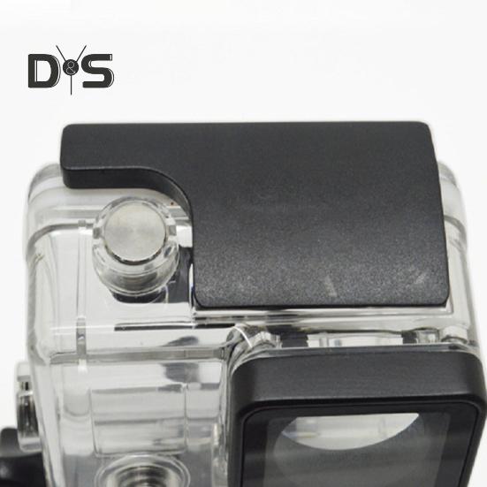 2Pcs Aluminum Replacement Latch Waterproof Rustproof Corrosion Resistant Camera Rear Snap Lock Buckle for GoproHero 3+/4