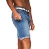 Crosshatch Mens Reestier Denim Shorts