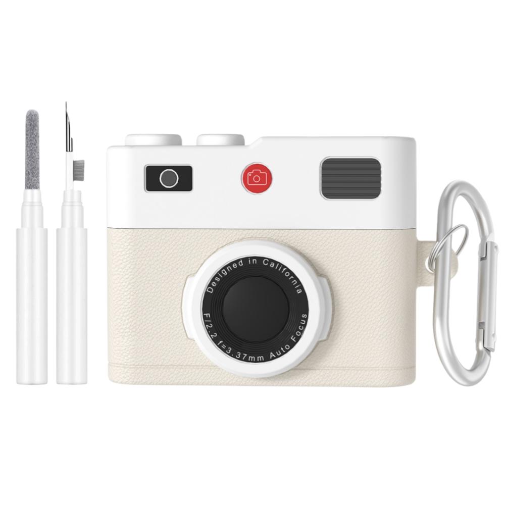 Cassette Tape Case for Airpods Pro 3 New Silicone Headphone Case Cover For Airpods Pro 3 Earbuds Case with Keychain&Cleaning Kit