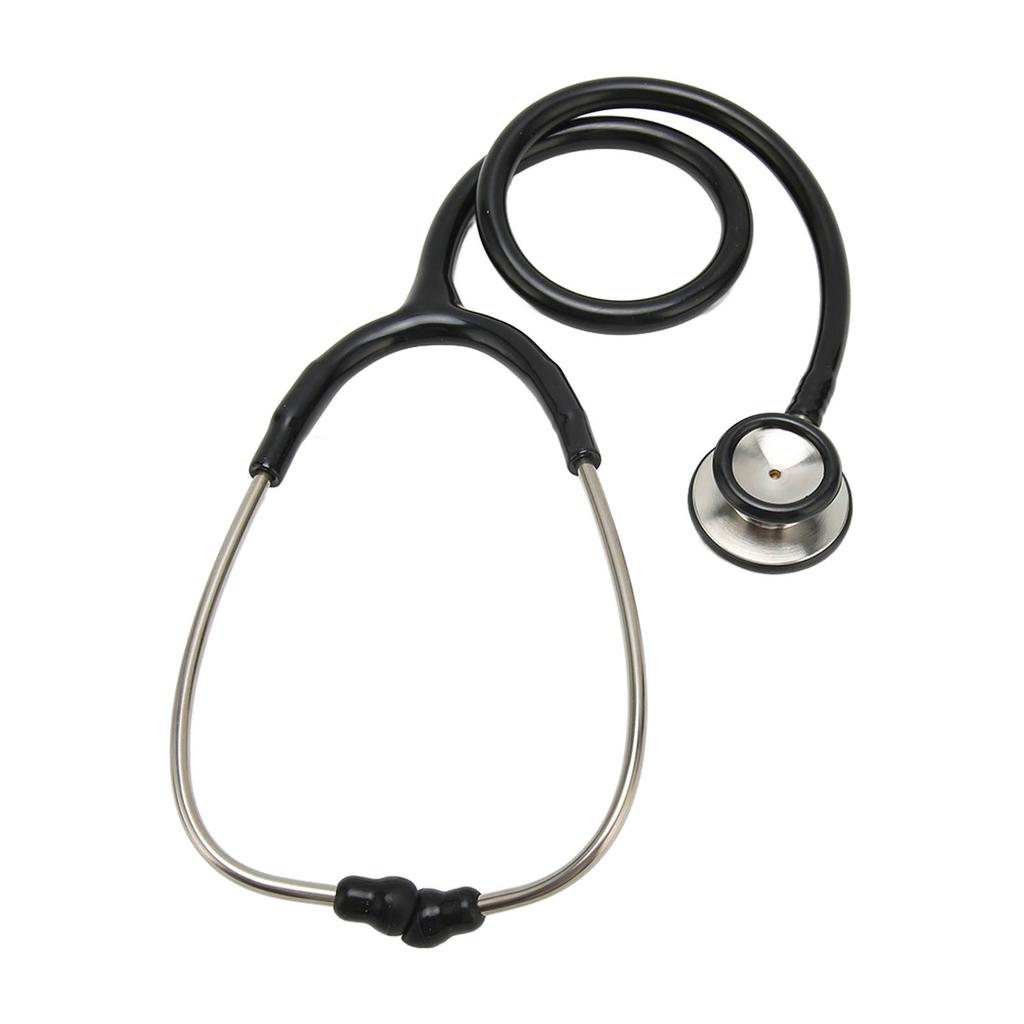 Medical Stethoscope Dual Head Clear Transmission Soft Ear Plugs Stainless Steel Fetal Heart Stethoscope