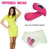Remote Control Wearable Vibrator Dildo Vibrators for Women G-spot Clitoris Invisible Butterfly Panties Vibrating Egg Sex Toys