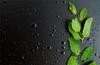 GLASS PROTECTIVE PLATE FOR STOVE 80x52 BLACK