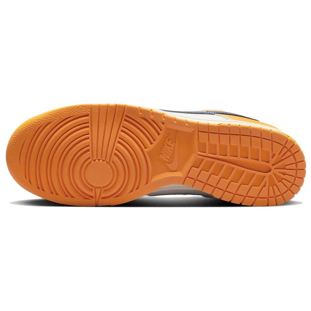 Nike Dunk Low Wear and Tear Men Sneakers Orange Laser-Orange Midnight-Navy FN3418-100