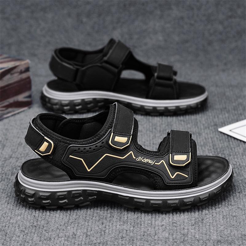

Fashion CYYTL Mens Sandals Casual Summer Shoes Beach Sneakers Outdoor Walking Comfort Luxury Designer Leather Fashion Sport Breathable 44