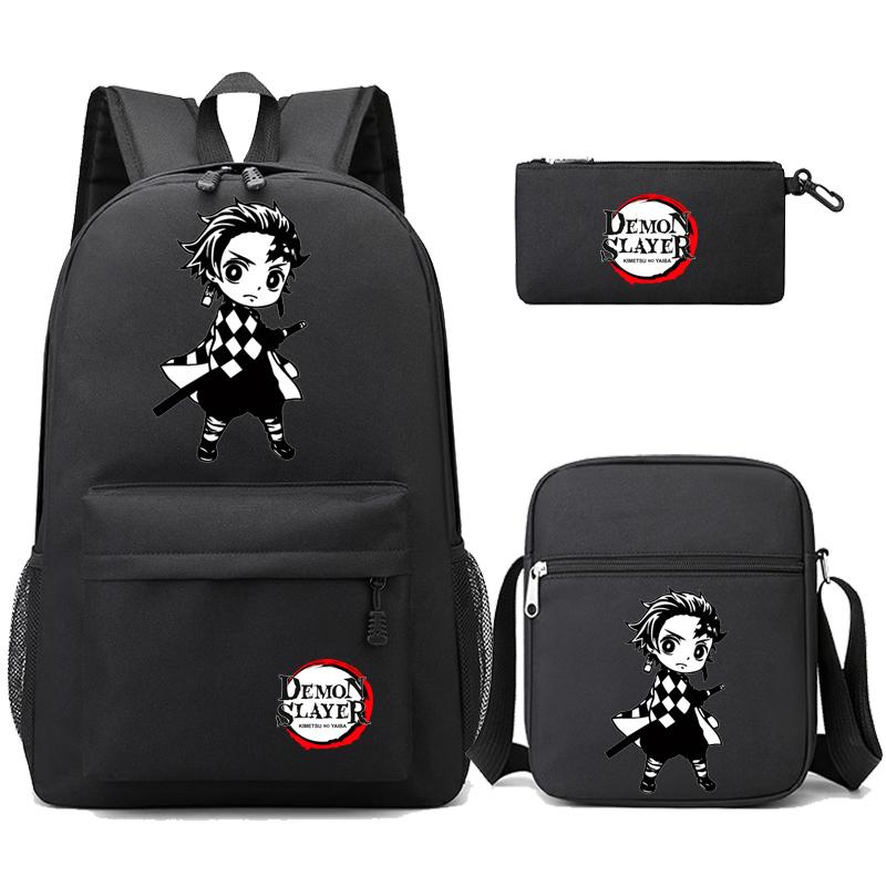 Anime Cosplay Velkokapacitní Bookbag Batoh Kreslený Laptop Unisex Studenti Chlapci Dívky Školní taška Cestovní ruksak Outdoorová taška